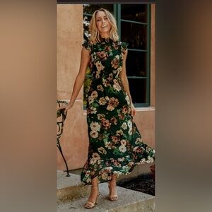 Baltic Born Kearny Ruffle Maxi Dress